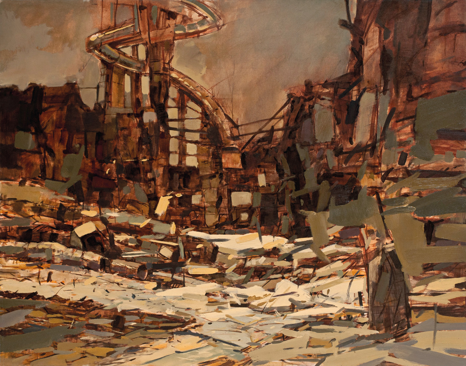 Coşkun Sami, "İsimsiz", 2009. Tuval üzerine yağlı boya, 114 x 146 cm Coşkun Sami, "İsimsiz", 2009. Tuval üzerine yağlı boya, 114 x 146 cm
